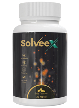 Solveex Kapsül — 20 kapsül gıda takviyesi